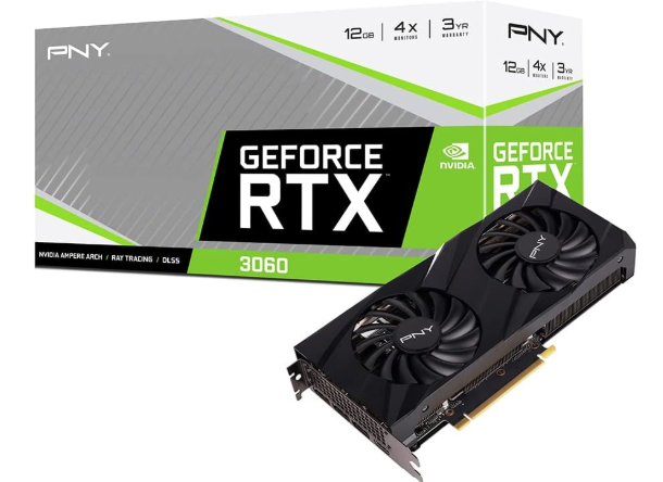 PNY GeForce RTX™ 3060 12GB Verto Dual Fan Graphics Card reveiw 2025